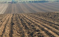 A field of soil